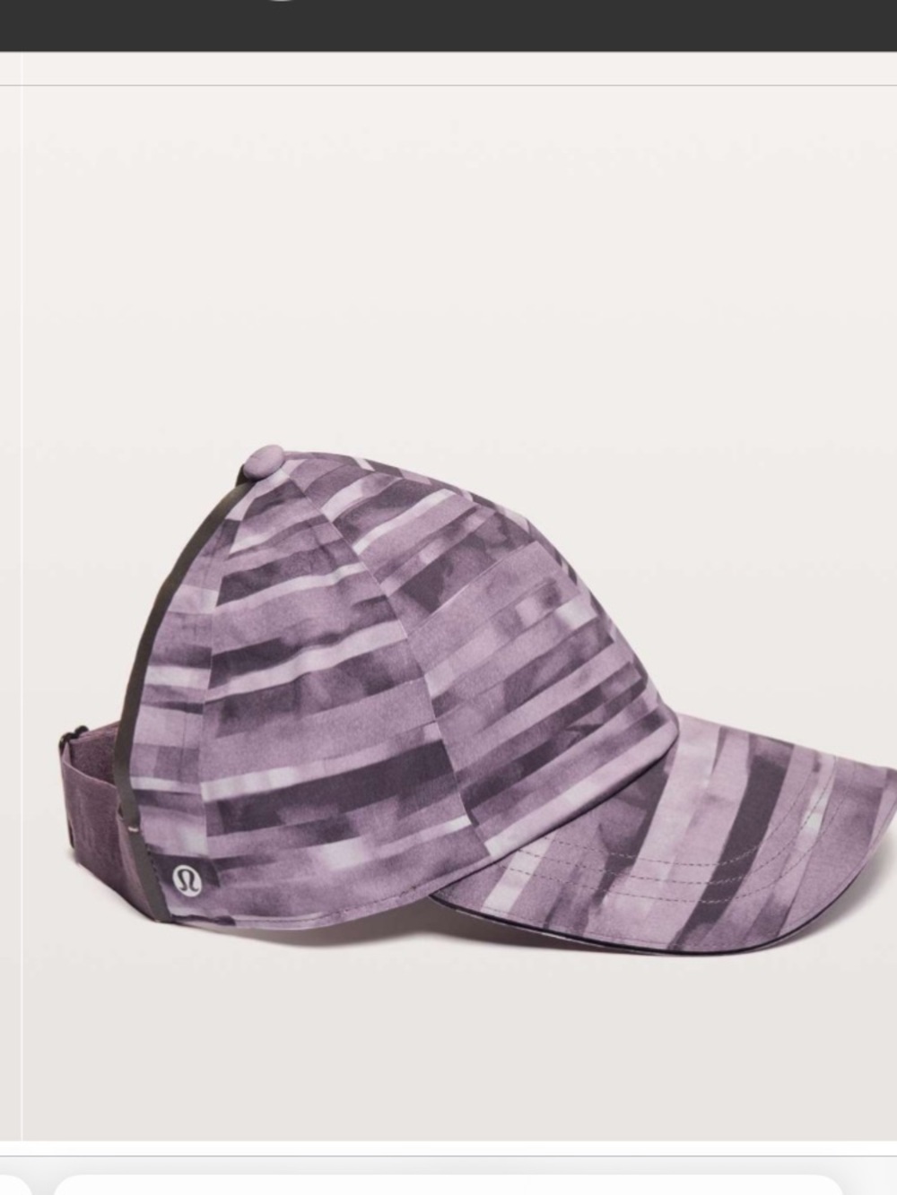 Rare 🦄lululemon athletica baller ponytail run hat cap adjustable